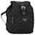 PRADA Backpack Nylon Black Silver