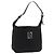 FENDI Shoulder Bag Harako leather Black Silver