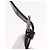 FENDI Shoulder Bag Harako leather Black Silver - vista 8