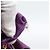 PRADA Shoulder Bag Leather Purple Gold - vista 12