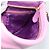 PRADA Shoulder Bag Leather Purple Gold - vista 22