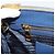 PRADA Hand Bag Saffiano leather 2way Blue Gold - vista 22