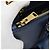 PRADA Hand Bag Saffiano leather 2way Blue Gold - vista 24