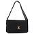 CHANEL Matelasse Shoulder Bag Cotton Black Gold CC