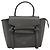 Céline CELINE Pico Belt Hand Bag Leather 2way Gray Gold - vista 13