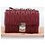 Miu Miu Matelasse Chain Shoulder Bag Leather Red Silver - vista 12