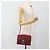 Miu Miu Matelasse Chain Shoulder Bag Leather Red Silver - vista 27