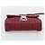 Miu Miu Matelasse Chain Shoulder Bag Leather Red Silver - vista 5