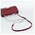 Miu Miu Matelasse Chain Shoulder Bag Leather Red Silver - vista 7