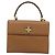 Céline CELINE Hand Bag Leather 2way Beige Gold - vista 13