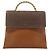 LOEWE Velazquez Hand Bag Leather Brown Gold - vista 13