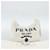 PRADA Hand Pouch Hand Bag Pile White Silver - vista 12
