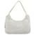 PRADA Hand Pouch Hand Bag Pile White Silver - vista 2