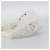 PRADA Hand Pouch Hand Bag Pile White Silver - vista 3