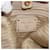 PRADA Hand Bag Leather 2way Beige Gold - vista 21