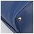 PRADA Hand Bag Safiano Leather Blue Gold - vista 16