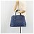 PRADA Hand Bag Safiano Leather Blue Gold - vista 27