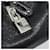 PRADA Hand Bag Leather 2way Black Silver - vista 5