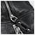 PRADA Hand Bag Leather 2way Black Silver - vista 6