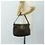 FENDI Zucca Canvas Mamma Baguette Shoulder Bag Black Brown - vista 26