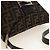 FENDI Zucca Canvas Mamma Baguette Shoulder Bag Black Brown - vista 6