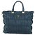 PRADA Gathered Hand Bag Nylon 2way Green Gold - vista 13