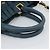 PRADA Gathered Hand Bag Nylon 2way Green Gold - vista 7