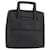 LOEWE Hand Bag Leather Black Silver