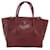 PRADA Hand Bag Leather 2way Red Silver - vista 13