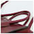 PRADA Hand Bag Leather 2way Red Silver - vista 14