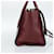 PRADA Hand Bag Leather 2way Red Silver - vista 3