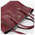 PRADA Hand Bag Leather 2way Red Silver - vista 6