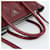 PRADA Hand Bag Leather 2way Red Silver - vista 7
