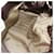 PRADA Jacquard Shoulder Bag Canvas Beige Gold - vista 20