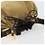 LOEWE Anagram Shoulder Bag Suede Beige Gold - vista 6