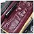 PRADA Hand Bag Leather Croco Embossed Black Gold - vista 10