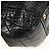 PRADA Hand Bag Leather Croco Embossed Black Gold - vista 16