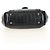 PRADA Hand Bag Leather Croco Embossed Black Gold - vista 5