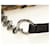 PRADA Chain Shoulder Bag Canvas Brown Silver - vista 14