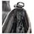 PRADA Chain Shoulder Bag Canvas Brown Silver - vista 29