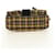 PRADA Chain Shoulder Bag Canvas Brown Silver - vista 5