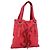 SAINT LAURENT Tote Bag Canvas Pink Silver