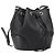 GUCCI Purse Shoulder Bag Leather PVC Black Gold 354228