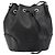 GUCCI Purse Shoulder Bag Leather PVC Black Gold 354228 - vista 2