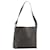 Céline CELINE Macadam Canvas Shoulder Bag PVC Leather Black Gold
