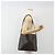 Céline CELINE Macadam Canvas Shoulder Bag PVC Leather Black Gold - vista 23