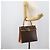 Céline CELINE Macadam Canvas Hand Bag PVC Leather Brown Gold - vista 23