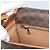 Céline CELINE Macadam Canvas Shoulder Bag PVC Leather Brown Gold - vista 19