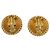CHANEL COCO Mark Earring Metal Gold Tone CC - vista 3