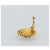 CHANEL COCO Mark Earring Metal Gold Tone CC - vista 5